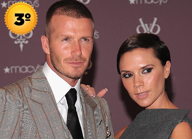 David e Victoria Beckham - casais mais ricos